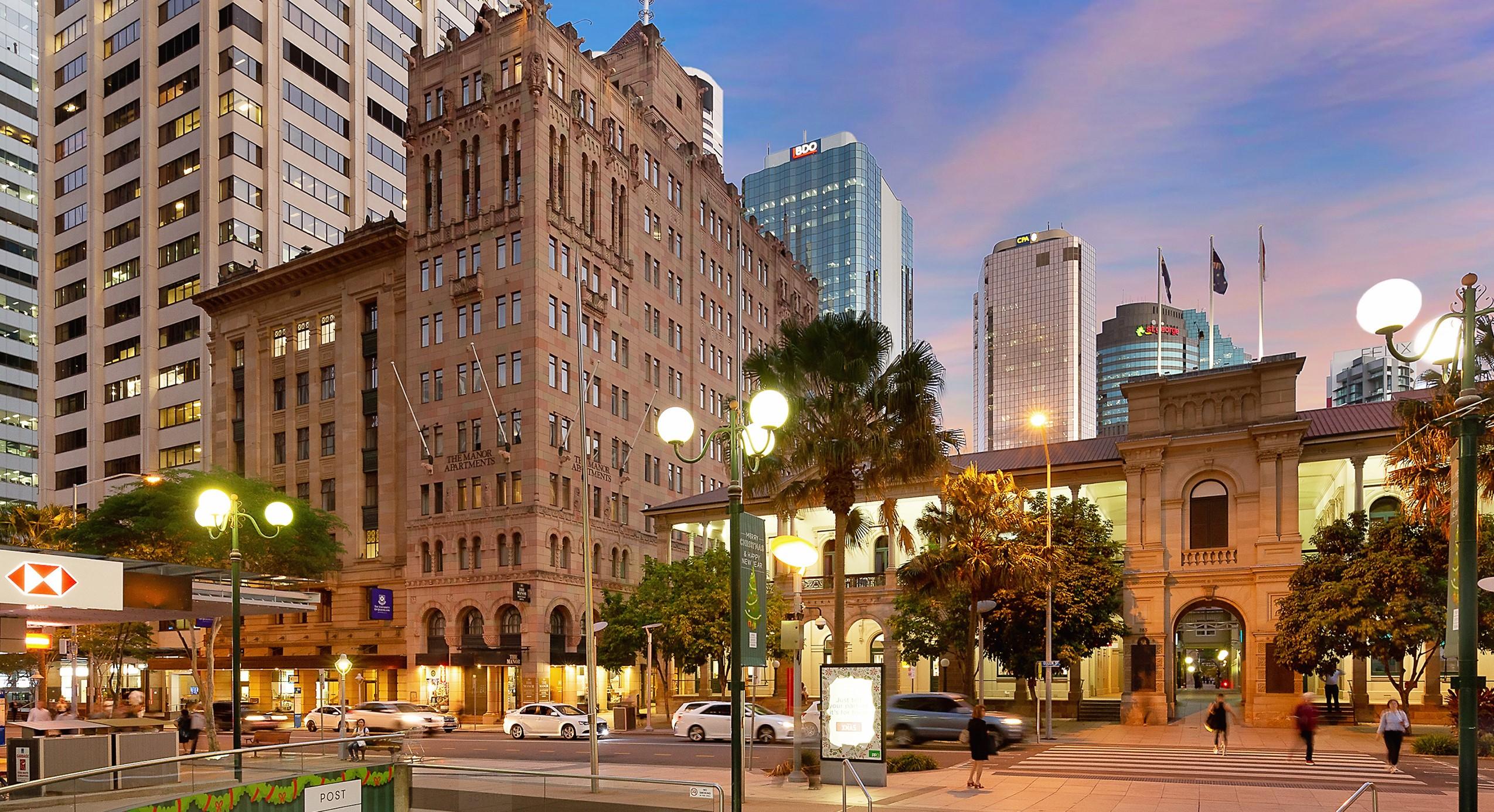 Manor Apartment Hotel Brisbane Exterior foto